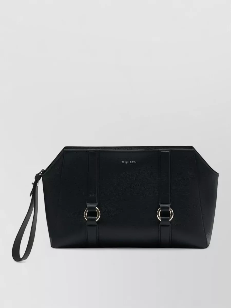 Alexander McQueen leather shoulder bag
