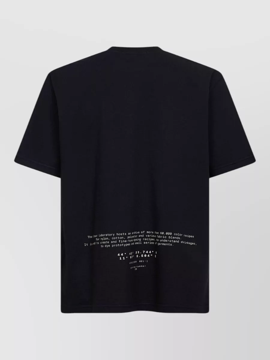 Stone Island Cotton Logo Print Regular Fit T-Shirt