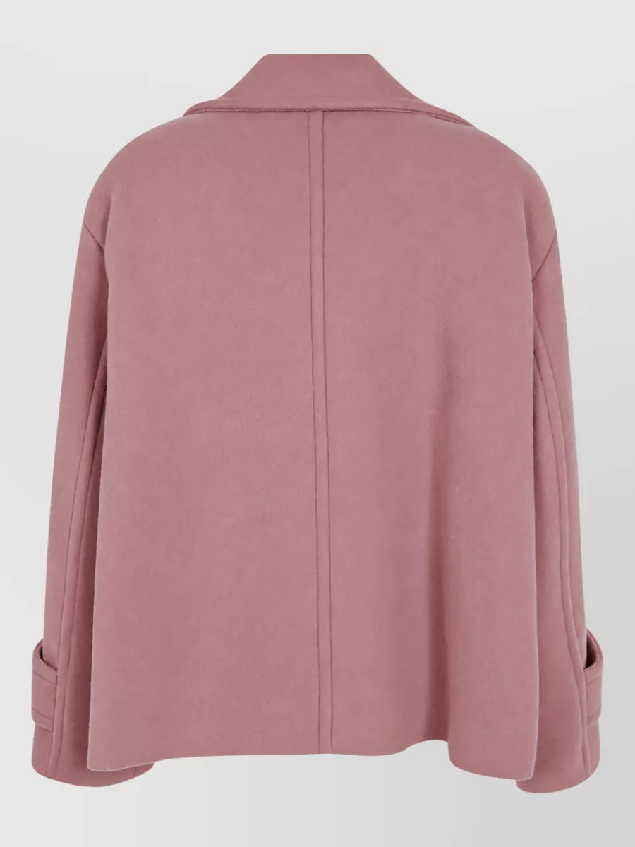 Chloé Wool Turtleneck Fitted Jacket