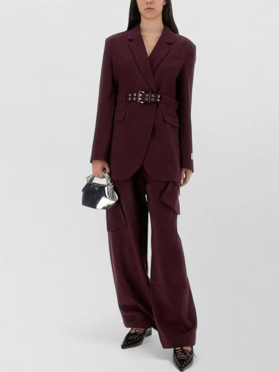 Ganni Crepe Blazer