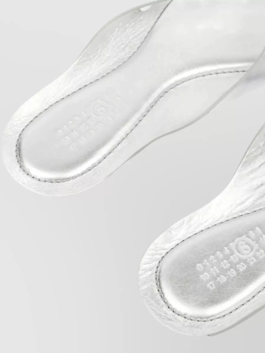 Mm6 Maison Margiela Leather Sandals