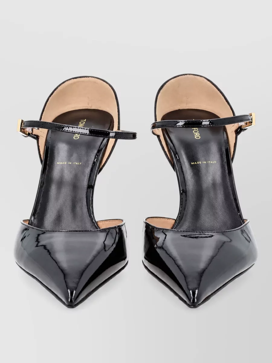 Tom Ford Mary Jane Slingback Patent Pumps Stiletto