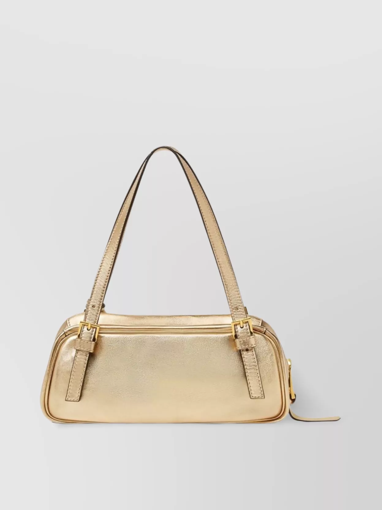 Versace Metallic Double Handle Shoulder Bag