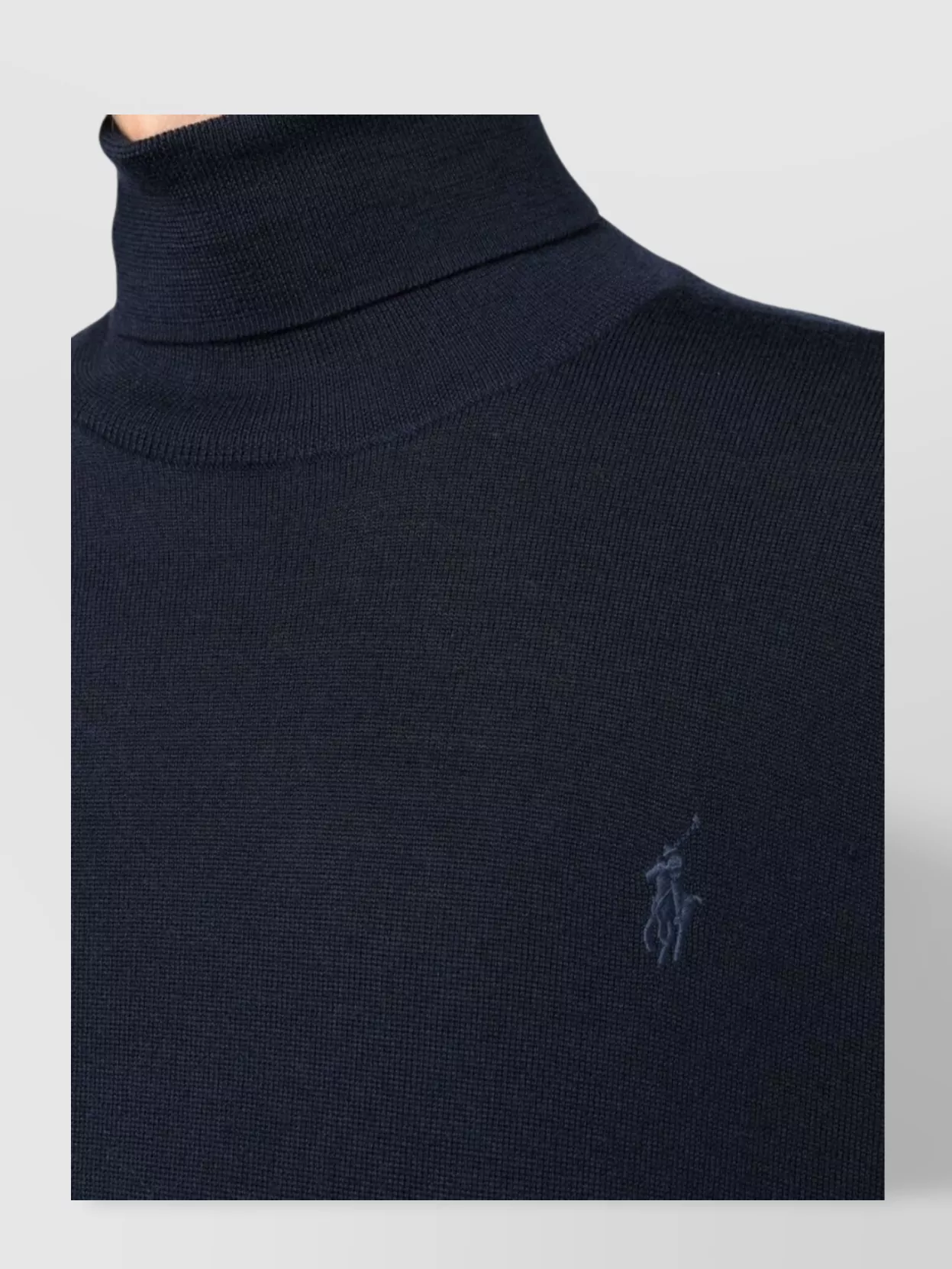 Polo Ralph Lauren Turtleneck Sweater With Cuffs And Hem