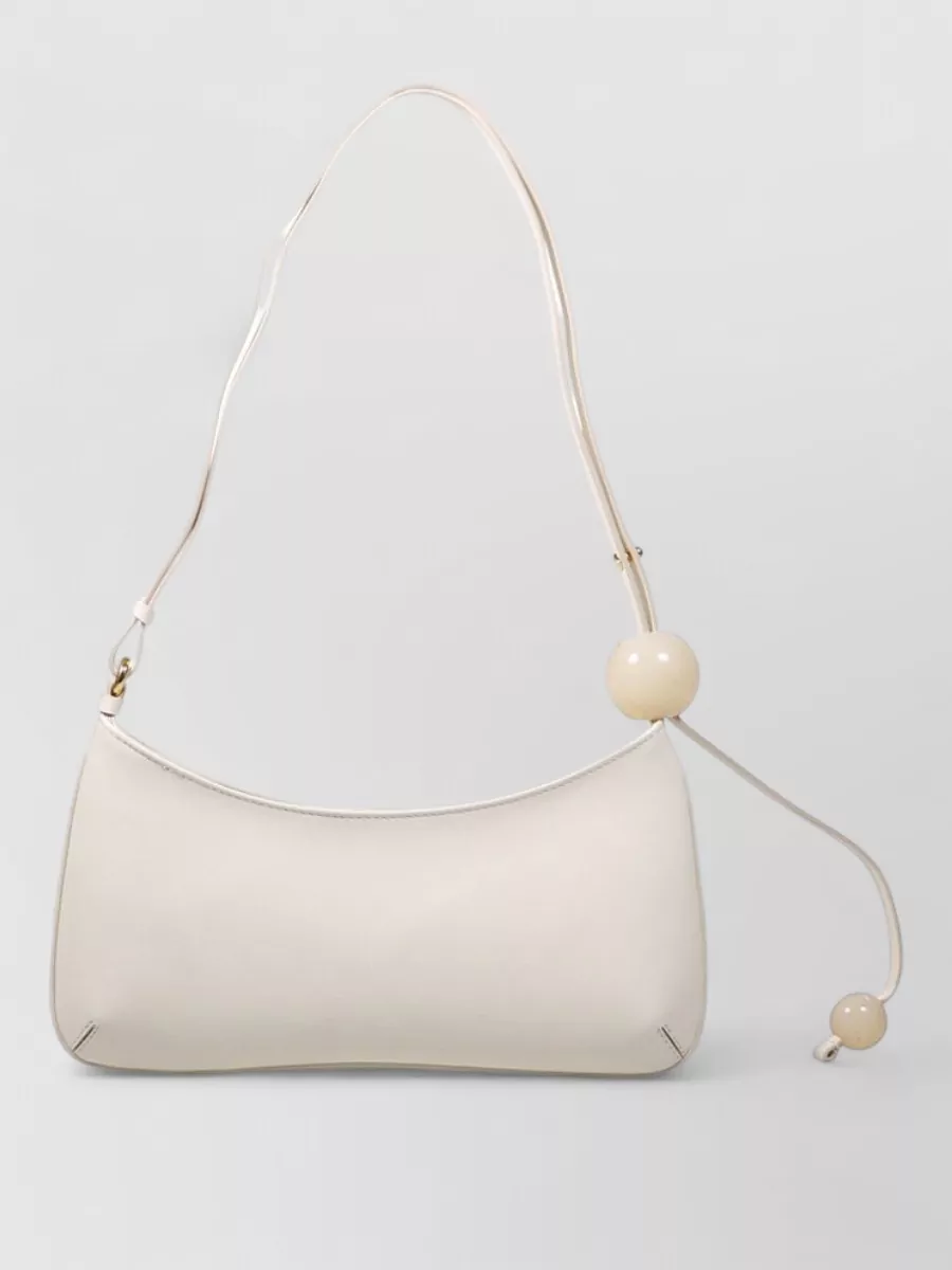 Jacquemus le bisou leather clutch bag