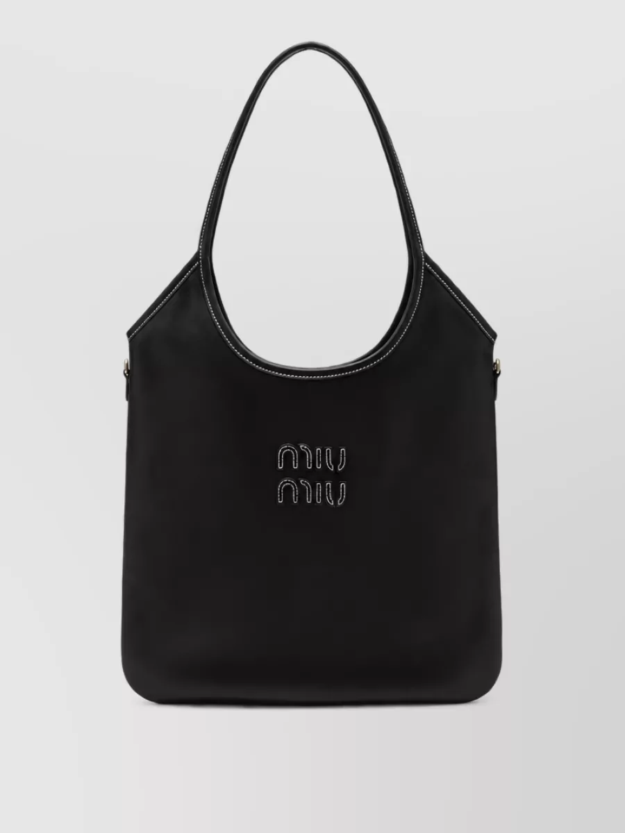 Miu Miu matelassé shoulder bag