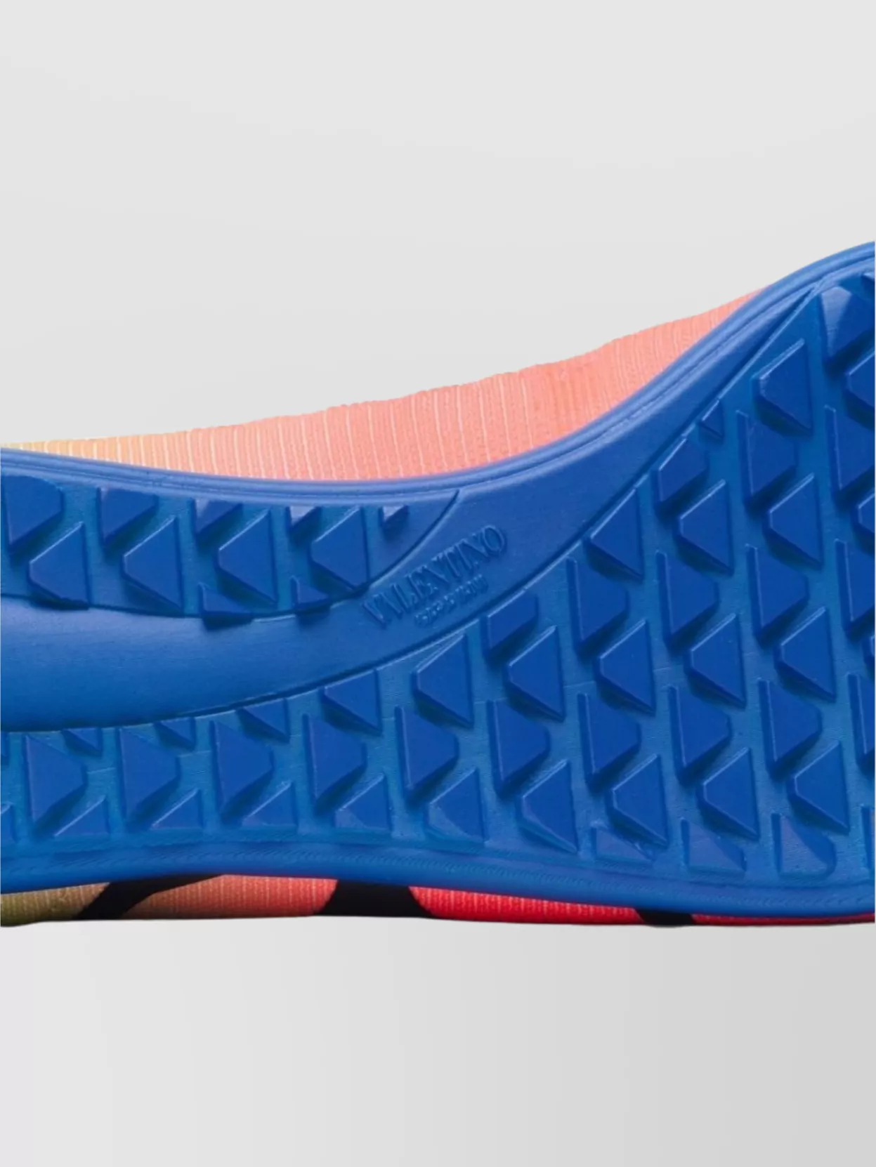 Valentino Garavani Chromaton Almond Toe Rubber Sole Sneakers