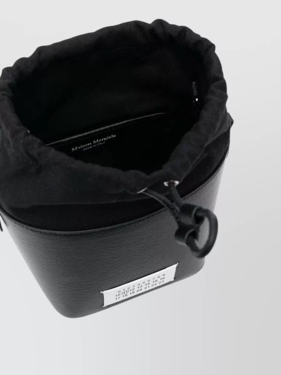 Maison Margiela 5Ac Small Leather Bucket Bag