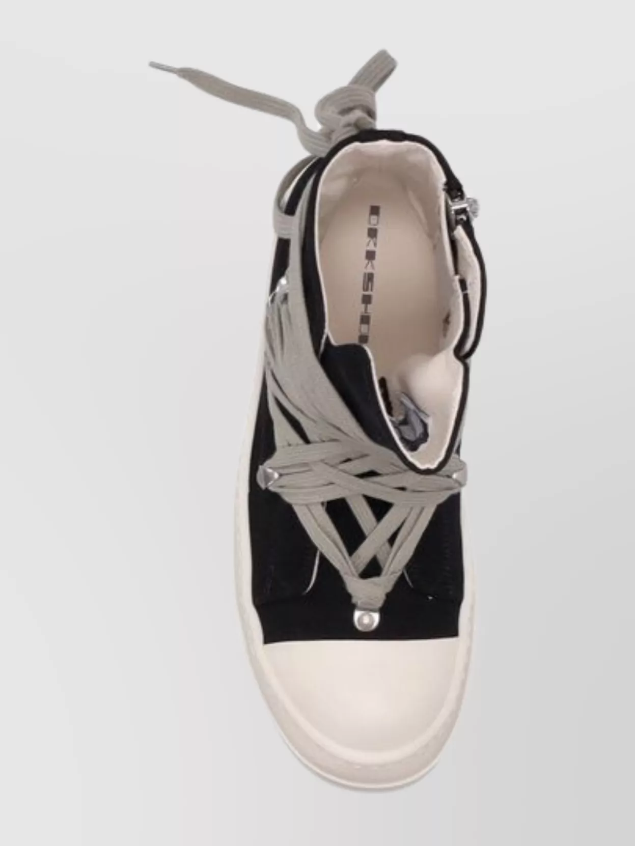 Rick Owens High-Top Sneakers Metal Eyelets
