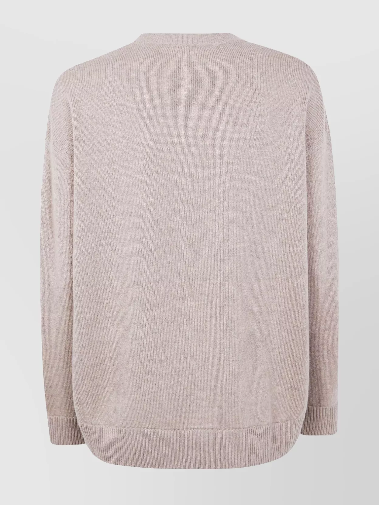 S Max Mara Oversized Knit Sweater Crew Neck