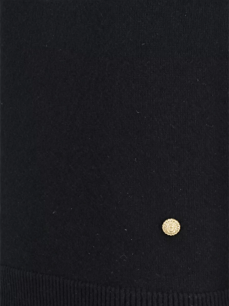 Balmain Cashmere Merino Wool Sleeveless Sweater