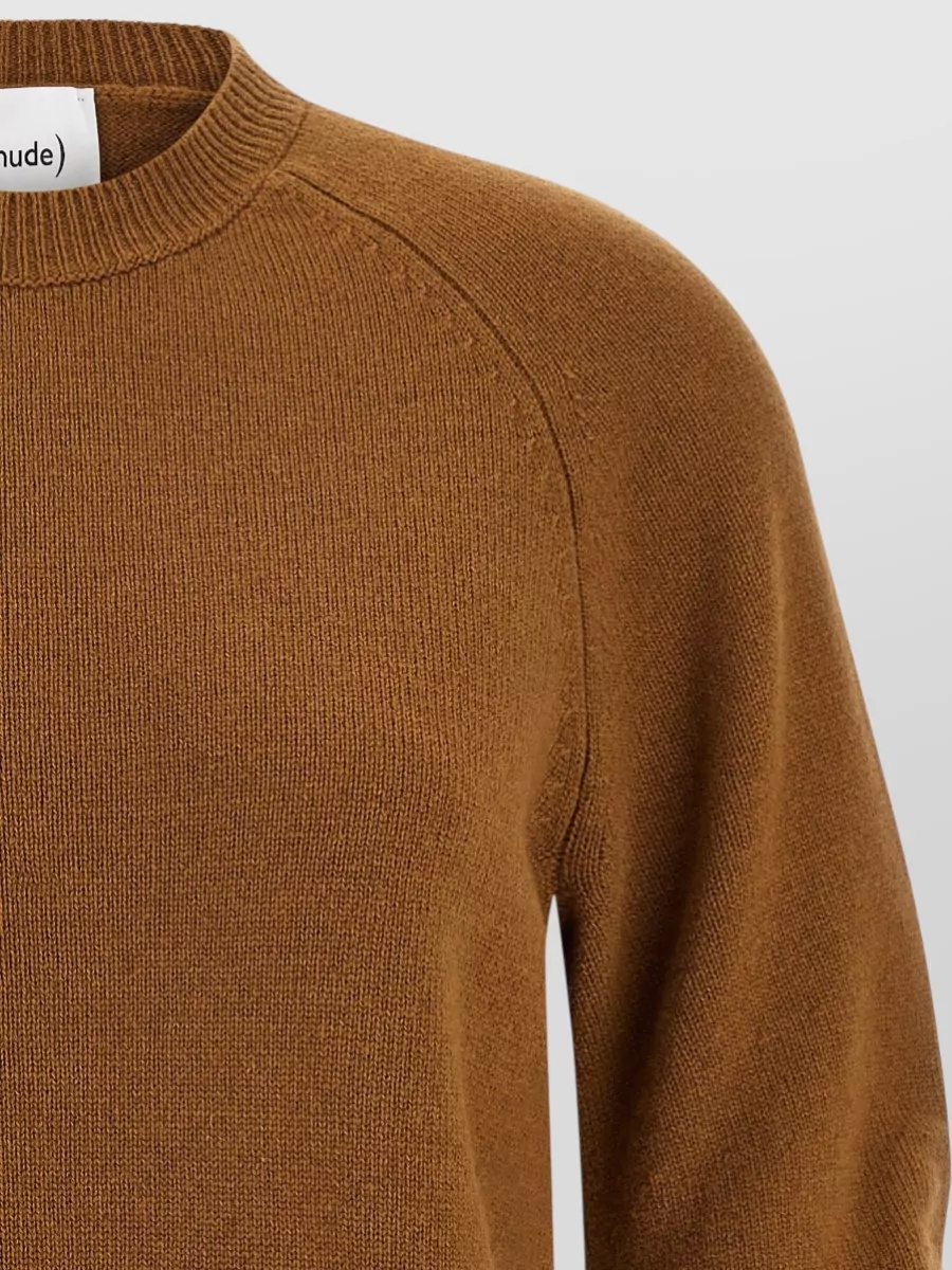 Nude Virgin Wool Crewneck Jumper