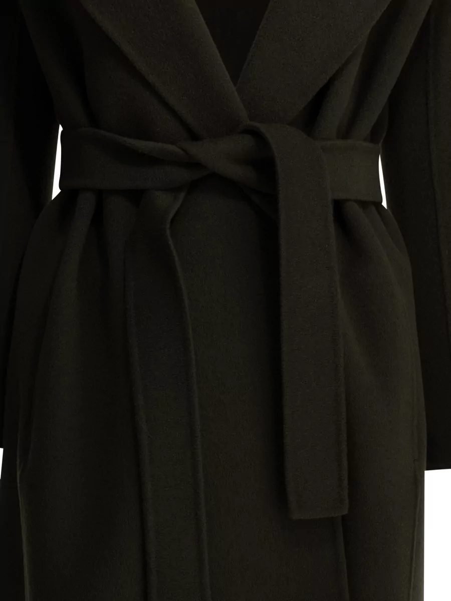 S Max Mara Virgin Wool Single-Breasted Coat