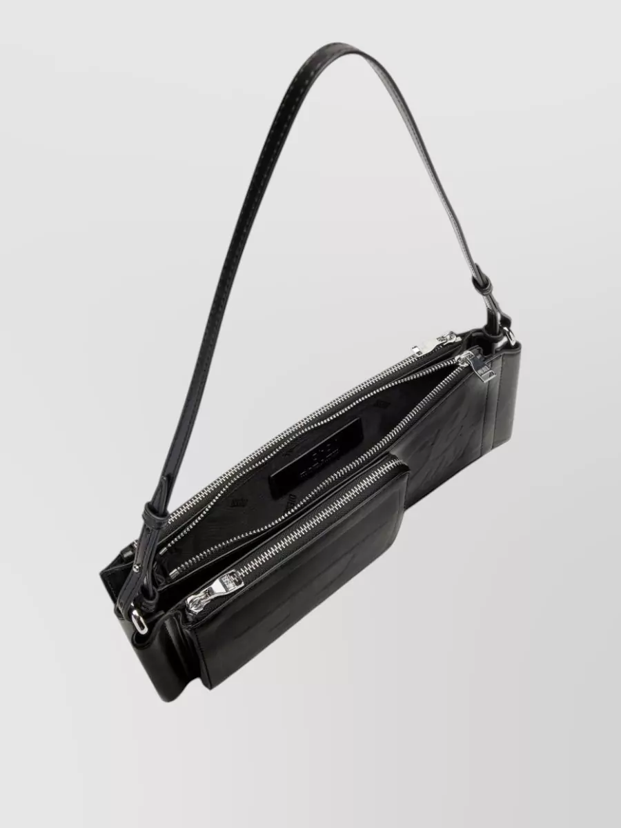 Diesel Polyurethane Cross-Body Bag