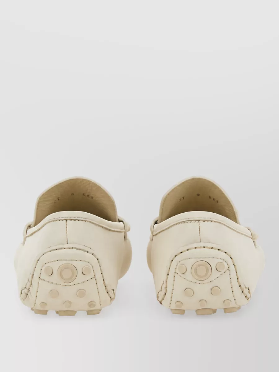 Ferragamo Leather Moccasins