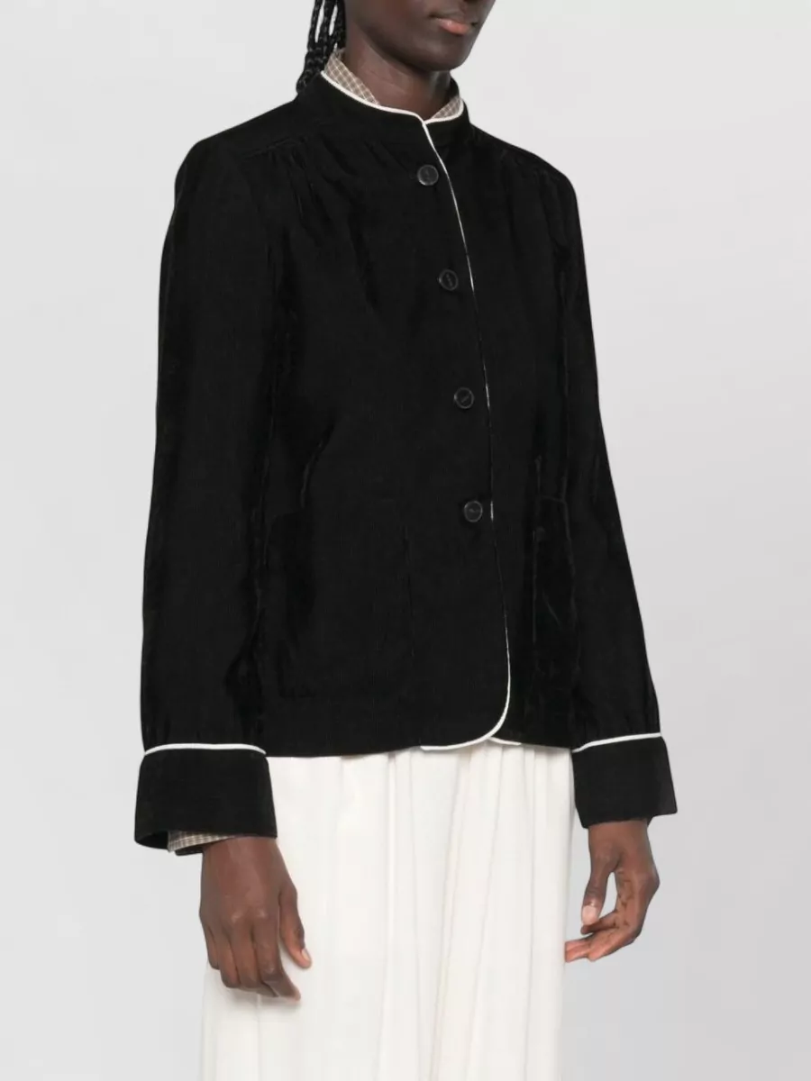 Forte Forte Velvet Single Breasted Coat