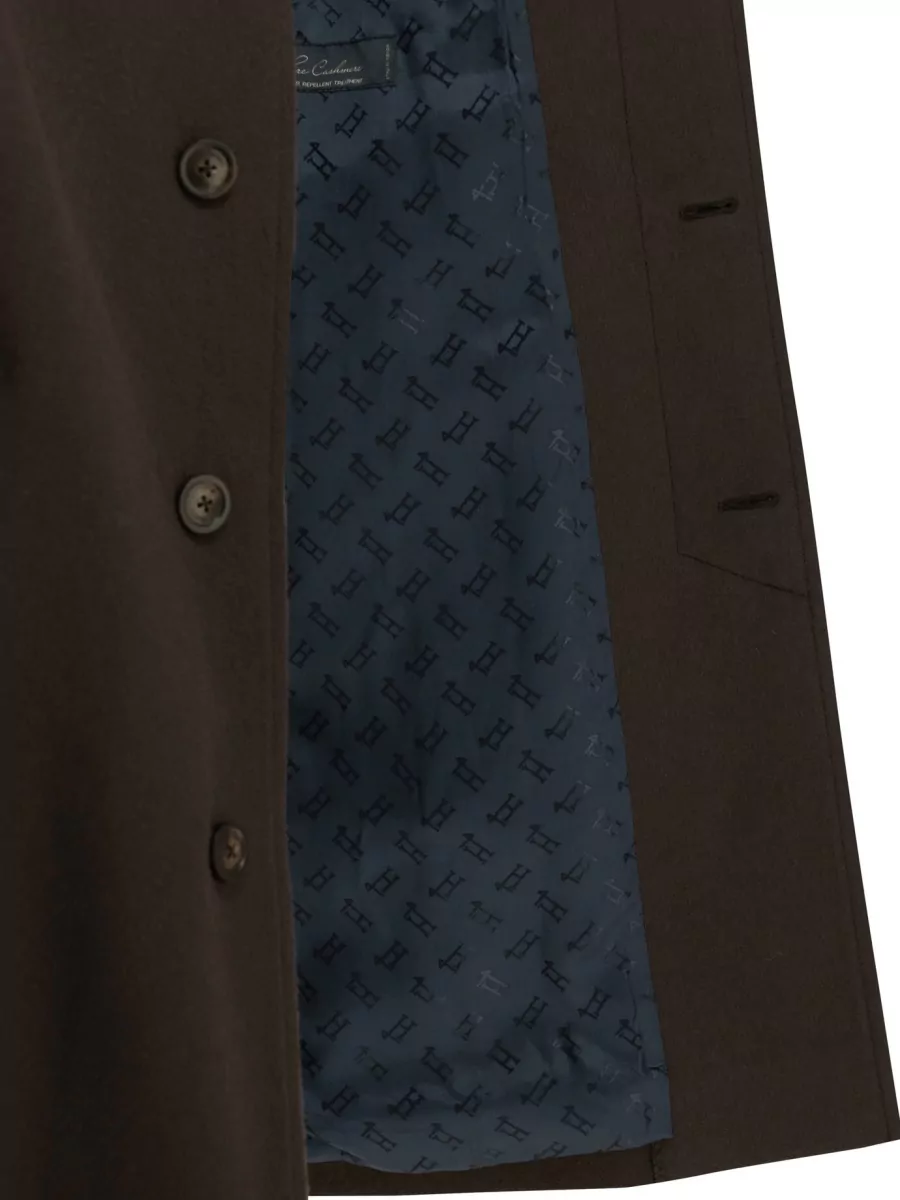 Herno Cashmere Single Breasted Coat