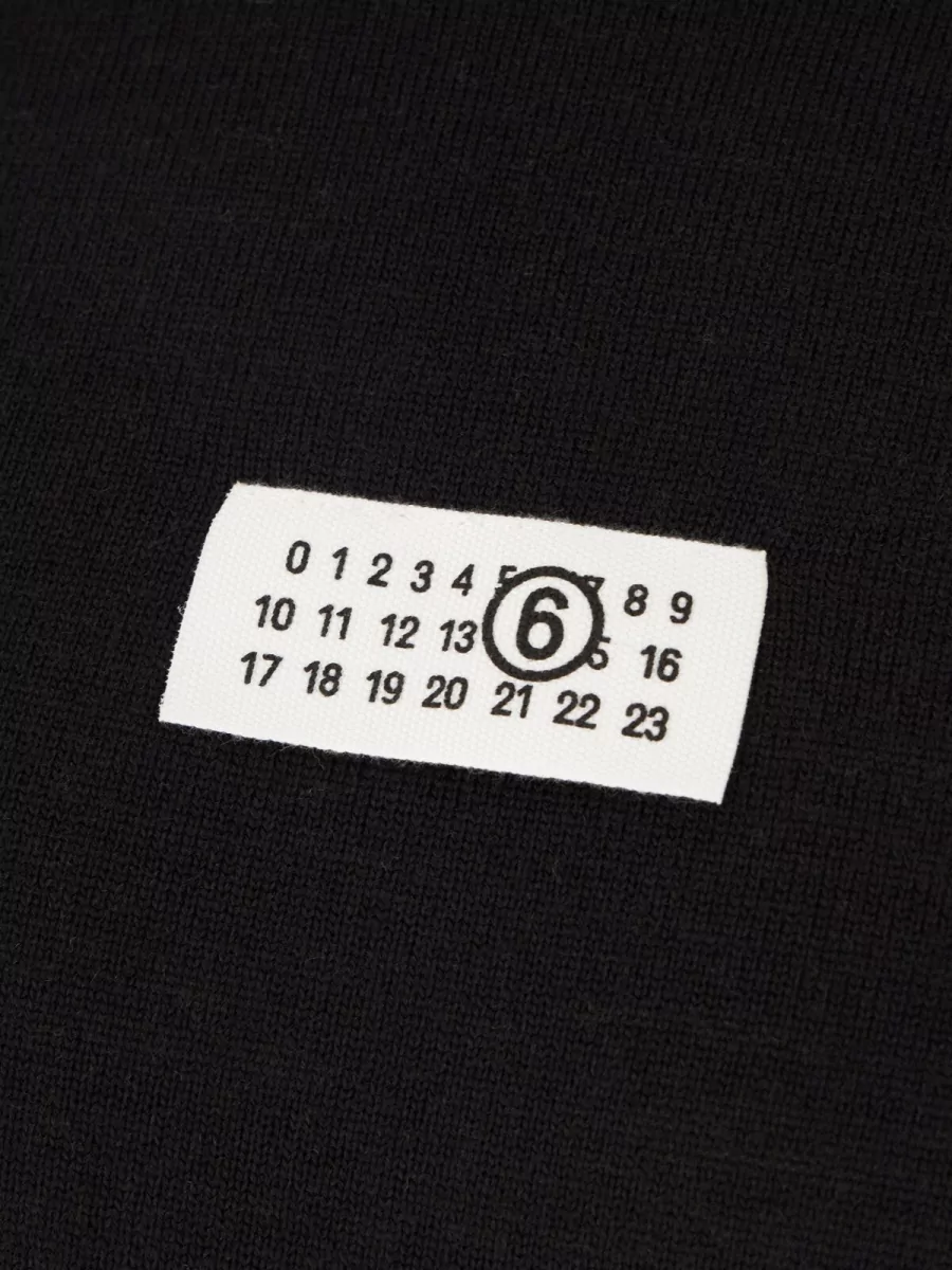 Mm6 Maison Margiela Virgin Wool Turtleneck Sweater