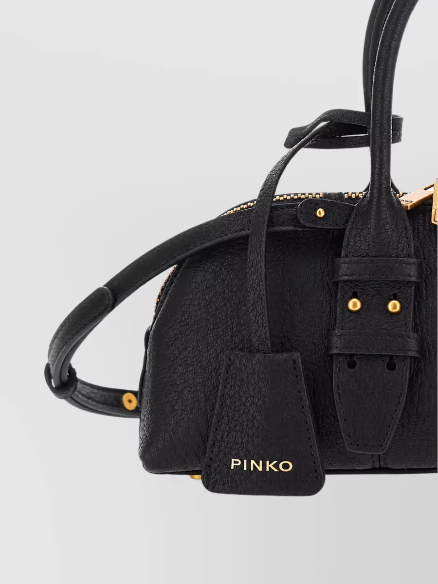 Pinko Love Bag Leather Shoulder Bag