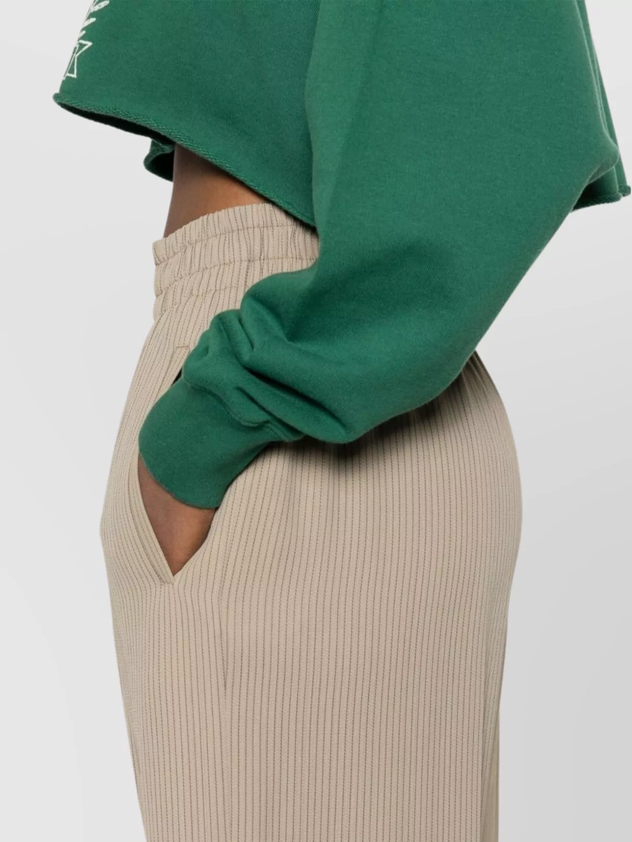Golden Goose Wide-leg Trousers In Brown