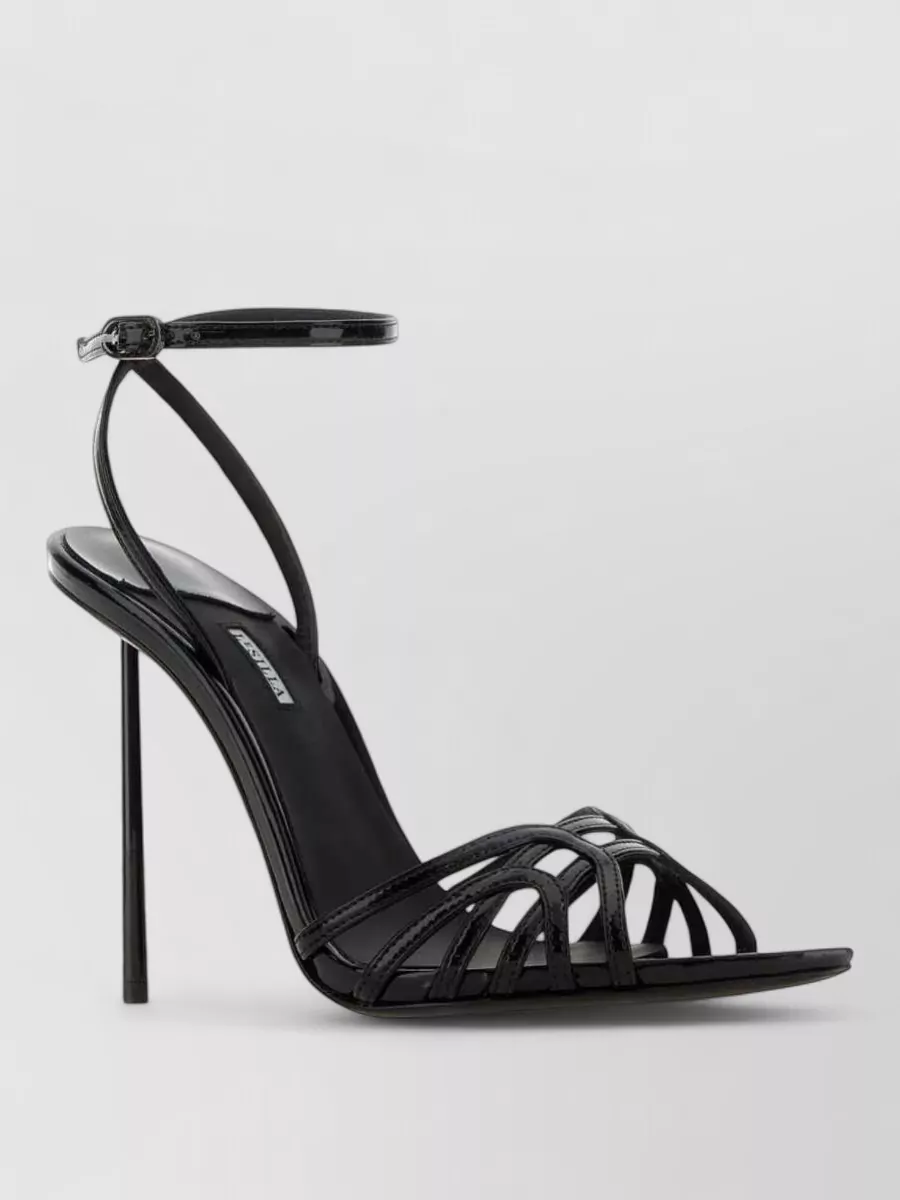 Le Silla Glossy Strappy Sandals