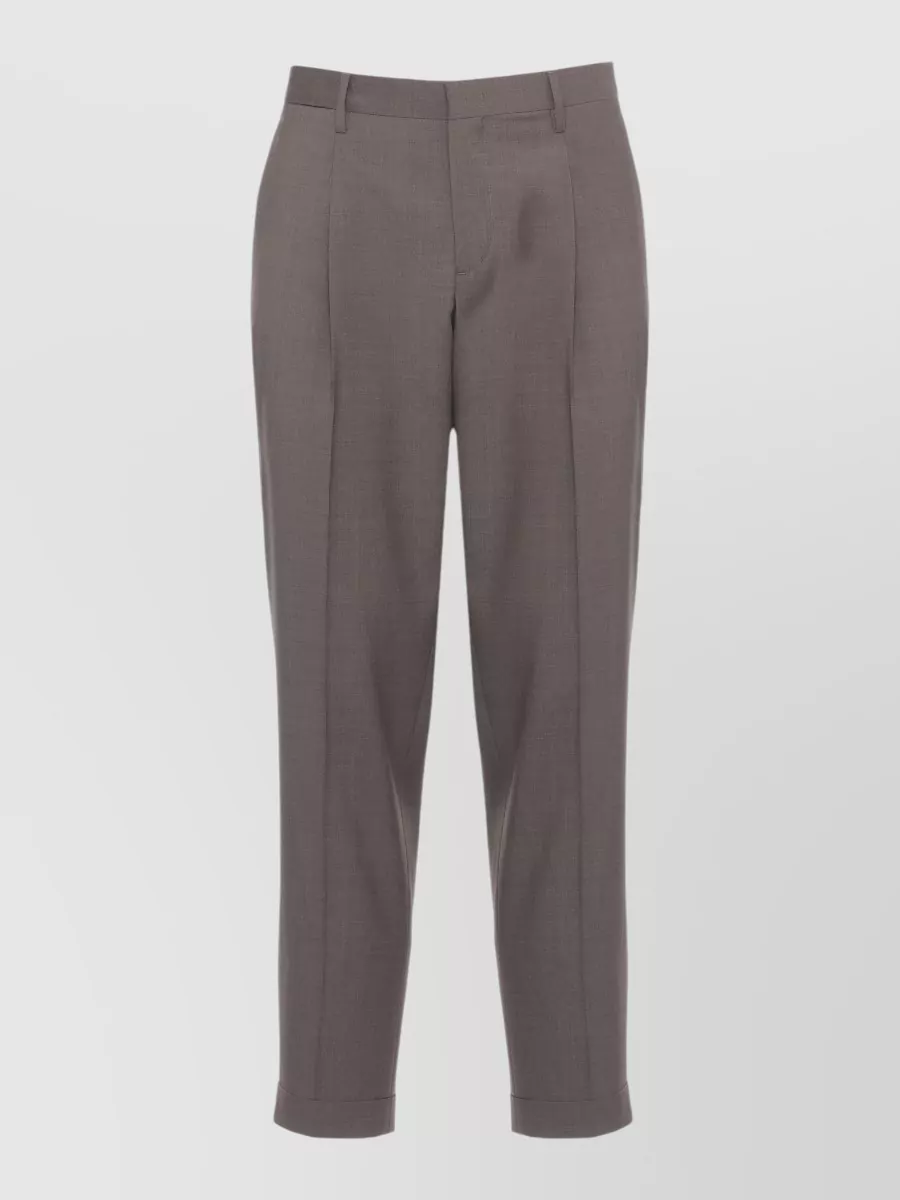 Briglia 1949 virgin wool straight-leg tailored trousers