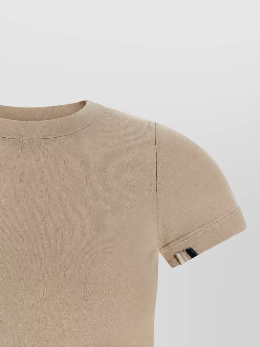 Extreme Cashmere Cashmere Blend Crew Neck Short Sleeve T-Shirt