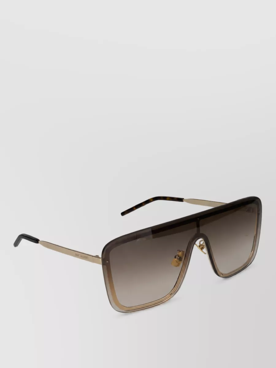 Saint Laurent metal mask sunglasses