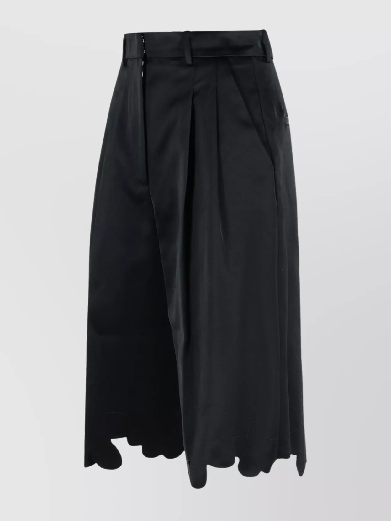 Marni Black Viscose Blend Shorts
