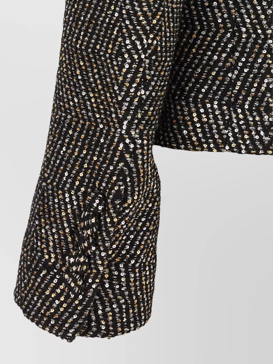 Tom Ford Sequined Tweed Boyfriend Jacket
