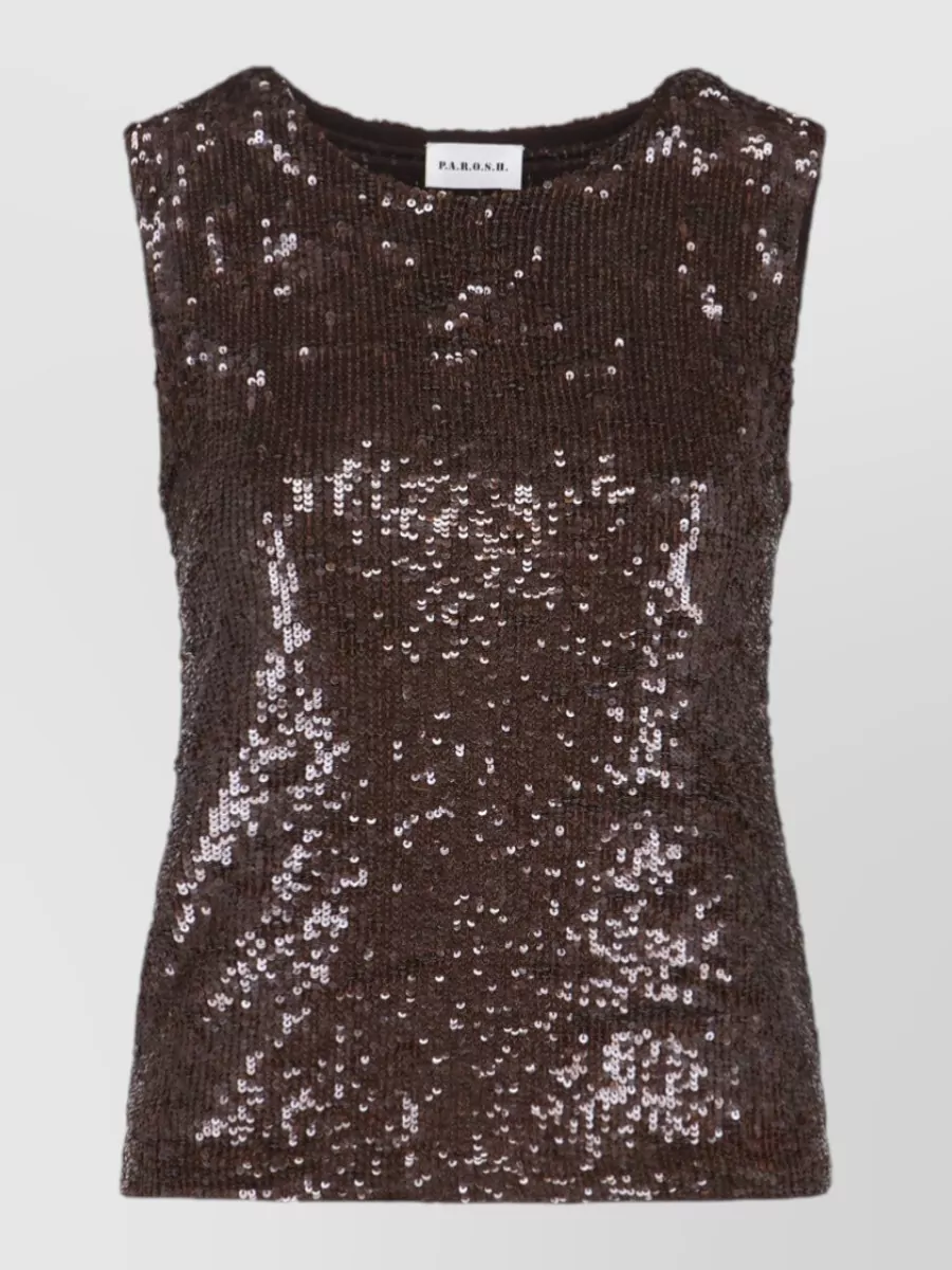 Parosh long-sleeve top