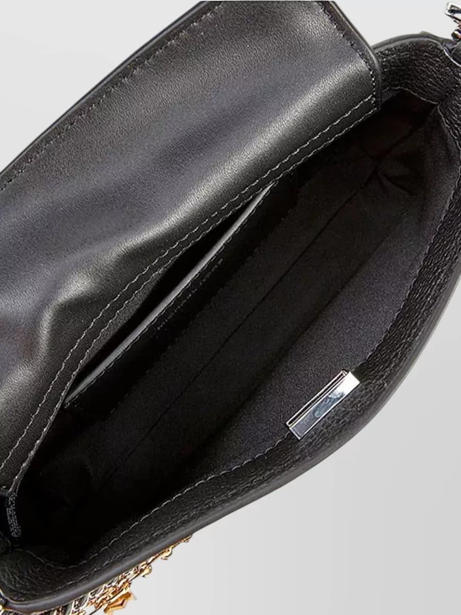 Michael Kors Crossbody Pouch Adjustable Strap Chain Detail