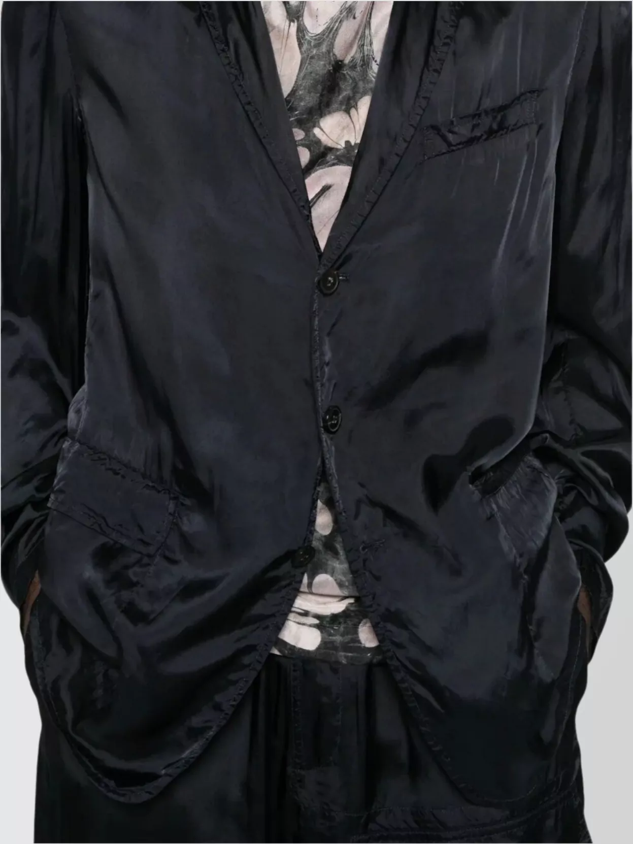 Dries Van Noten 1427 M.w.jacket Cem With Long Sleeves