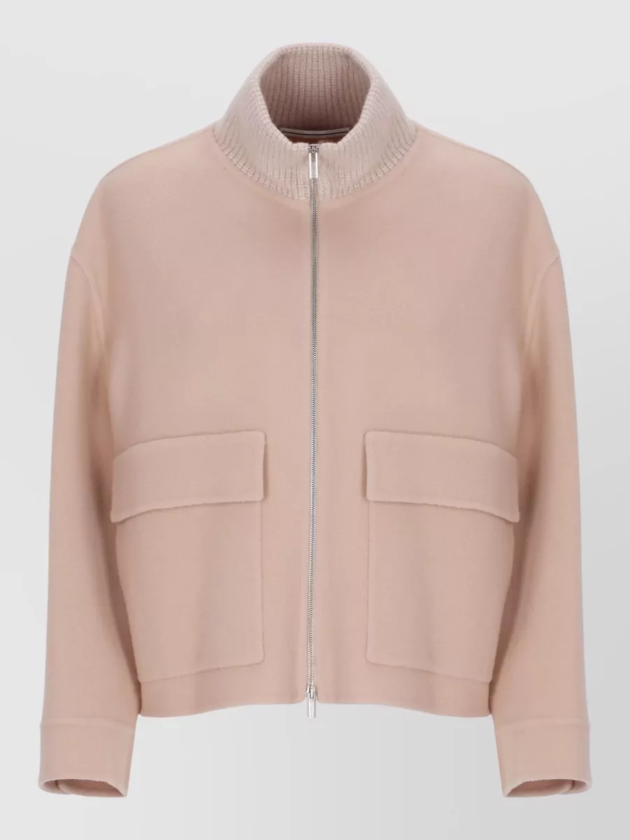 Peserico Cashmere-blend short jacket