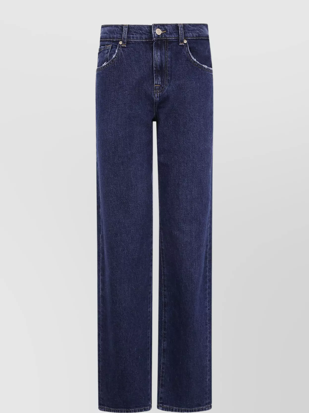 7 For All Mankind Tess Trouser Huntington Denim In Blue