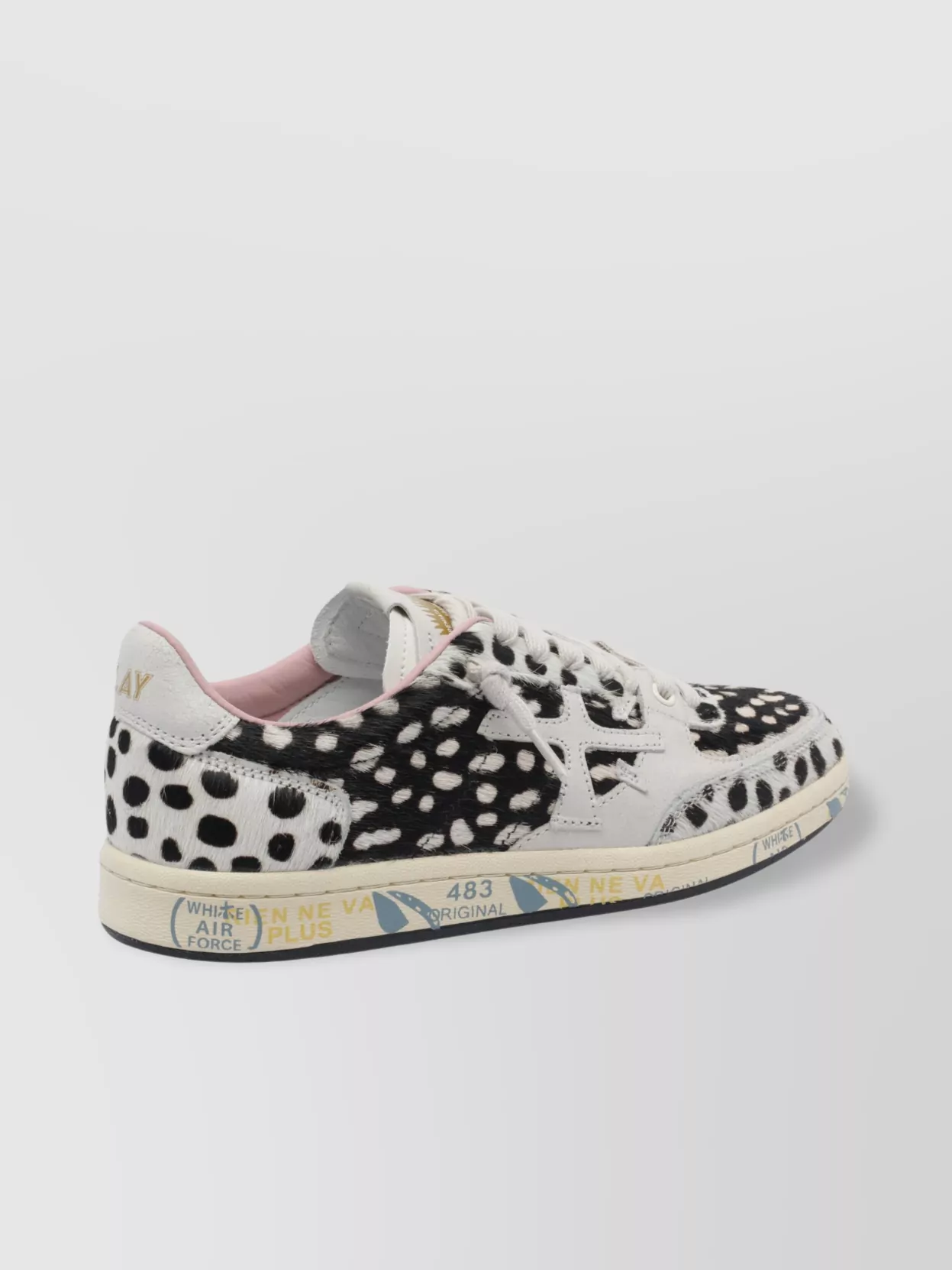 Premiata Low Top Animal Print Sneakers