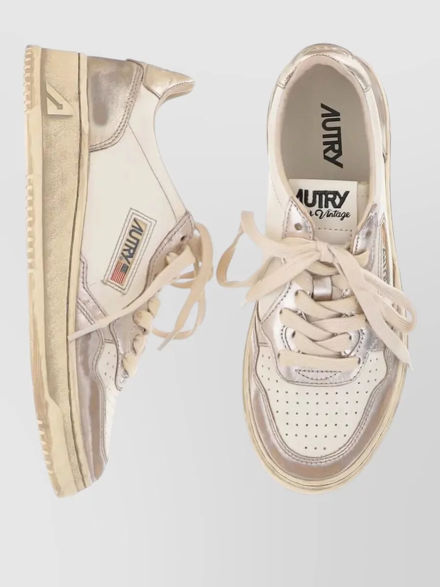 Autry Leather Low-Top Sneakers