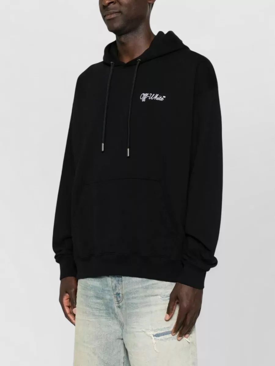 Off-White Logo Print Hoodie