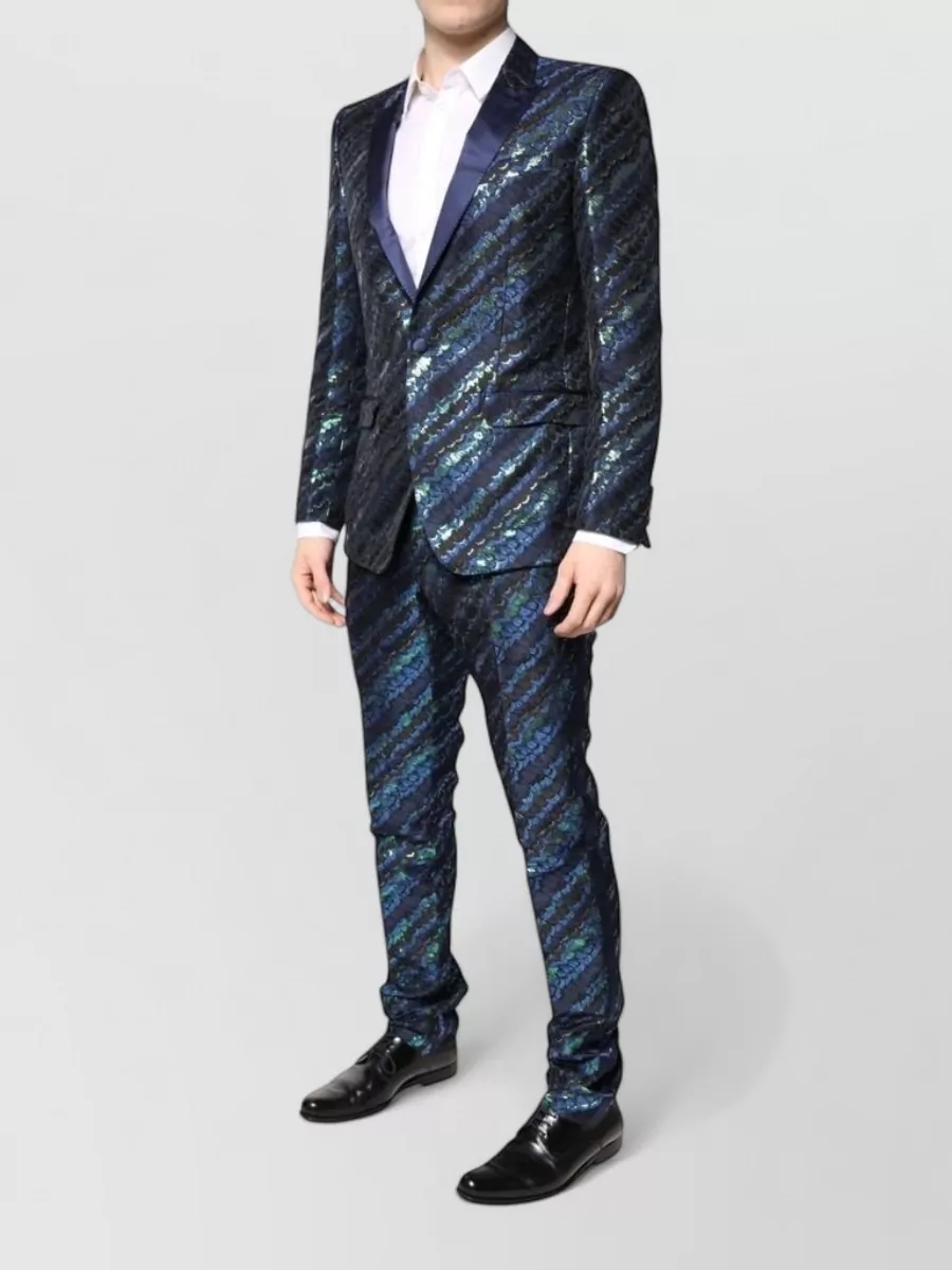 Dolce&Gabbana Silk-Blend Slim-Fit Single-Breasted Suit