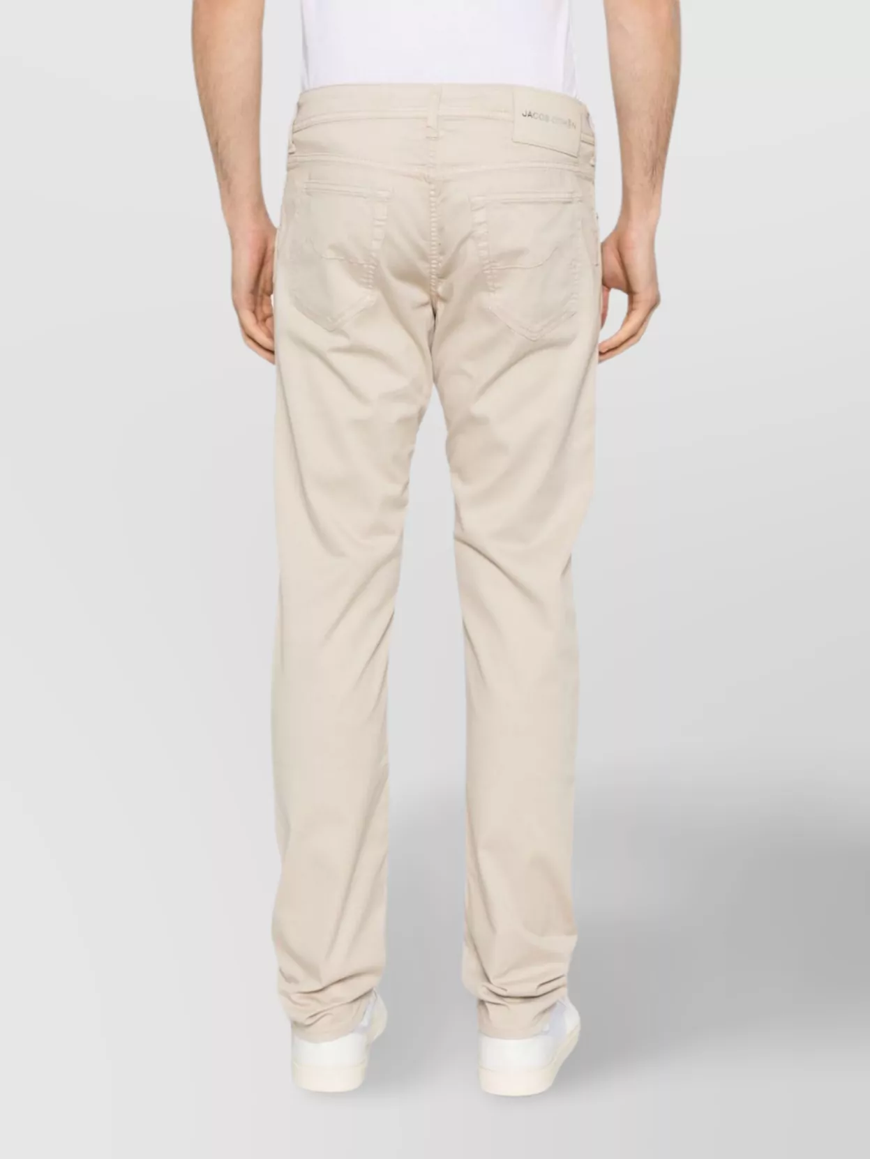 Jacob Cohen Straight Trousers Back Yoke