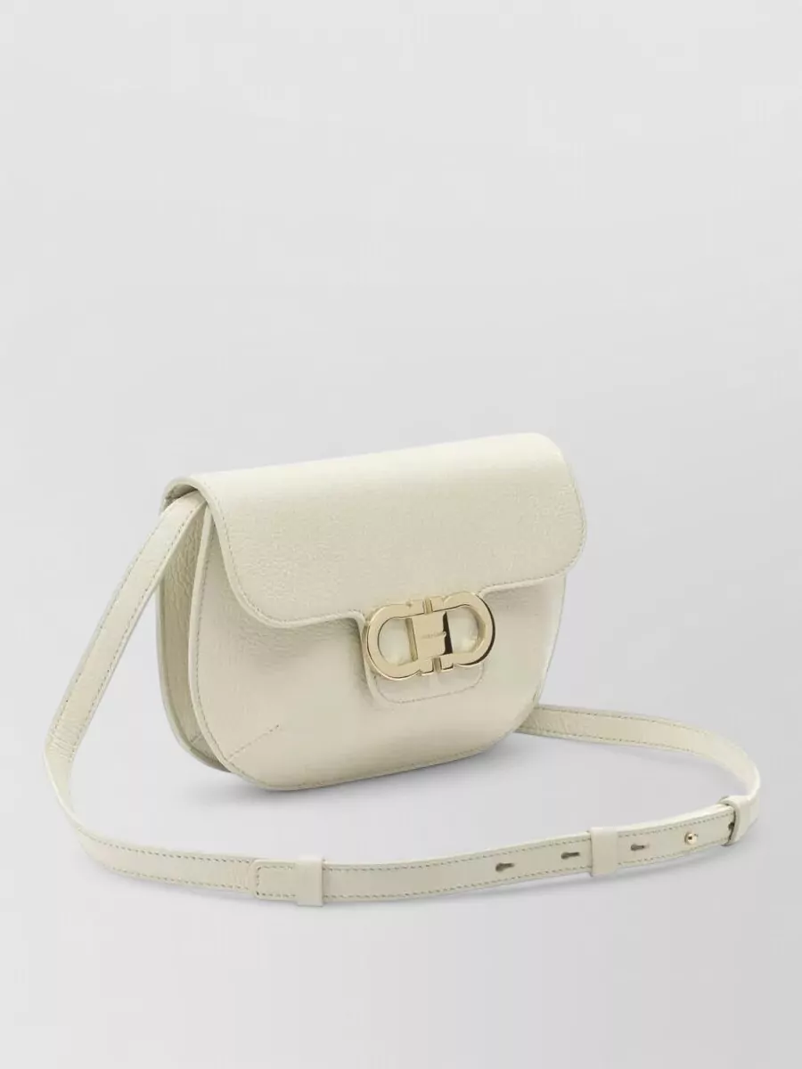 Ferragamo Na Leather Cross-Body Bag