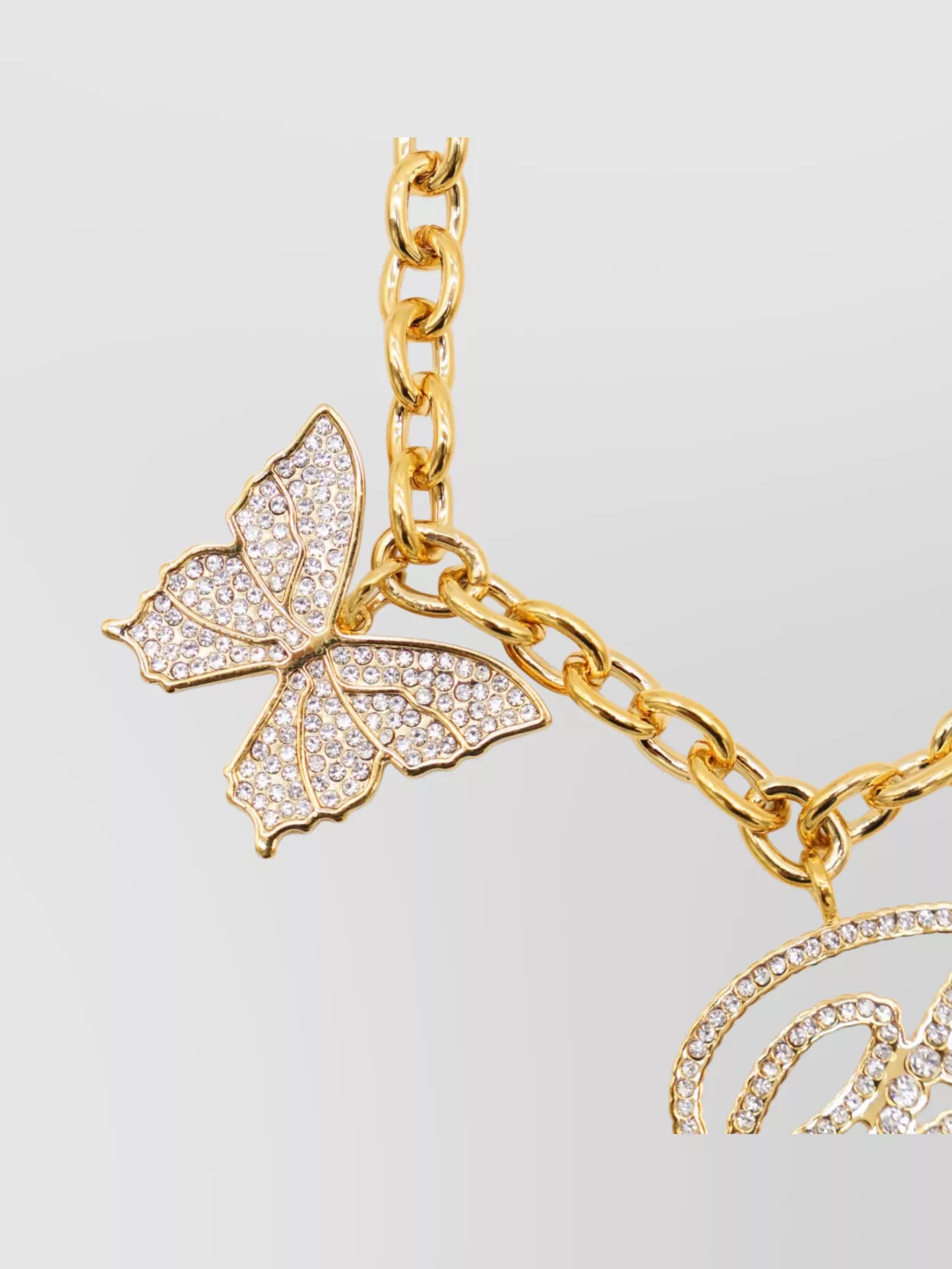 Blumarine Charm Bracelets Crystal Embellishments