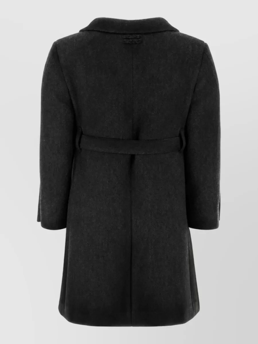 Miu Miu Wool Single-Breasted Coat