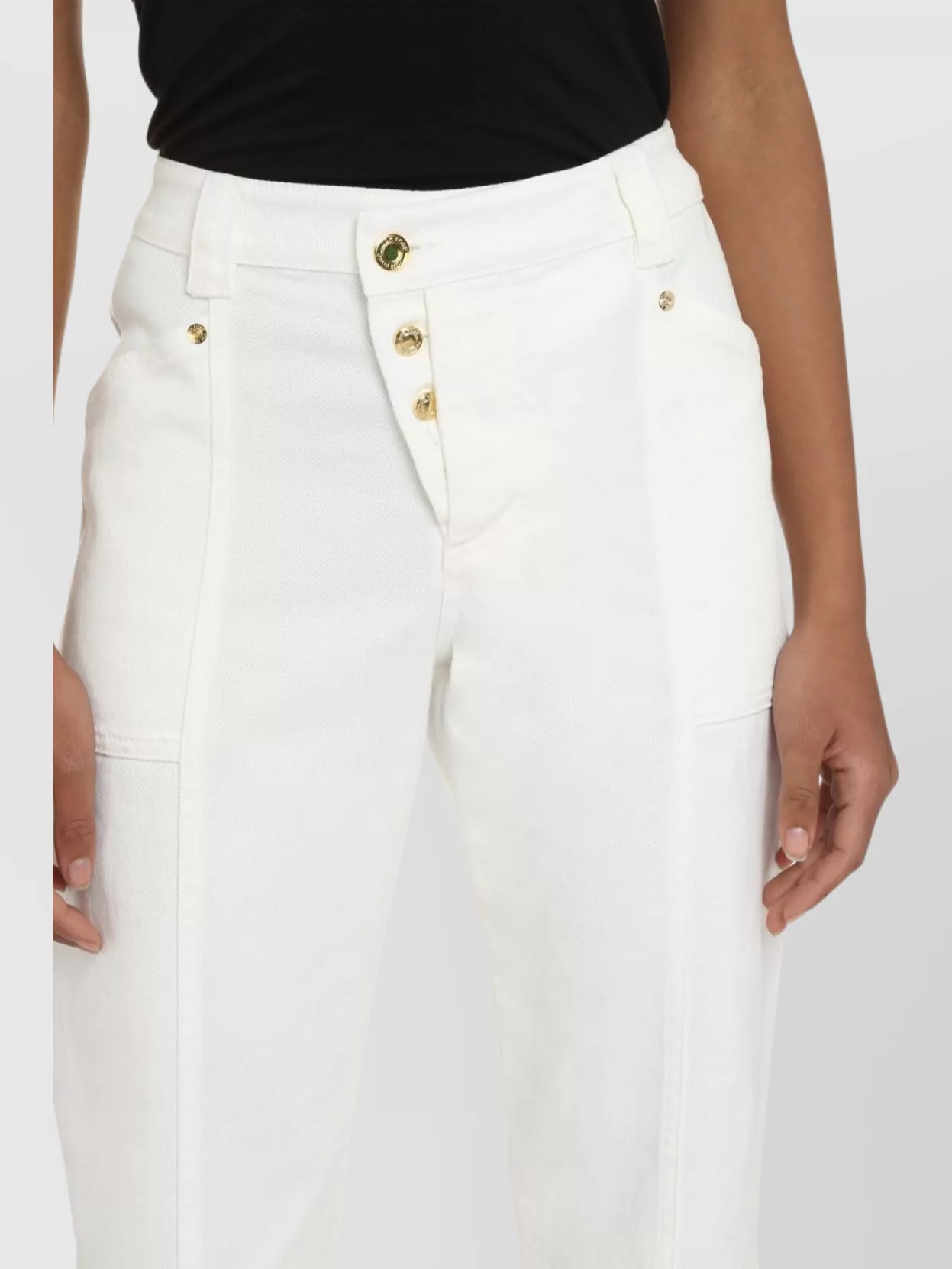 Tom Ford High Waist Straight Leg Jeans