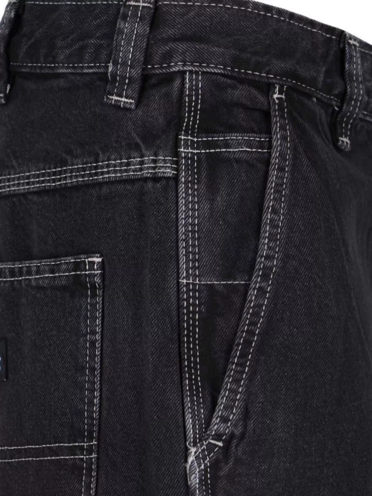 Dickies Straight Trousers With Contrast Stitching And Pockets