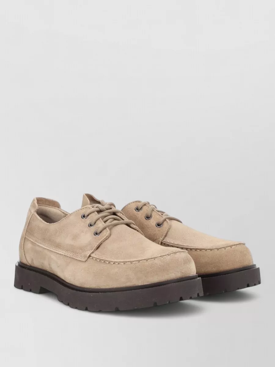 Birkenstock leather highwood moc lace low brogues
