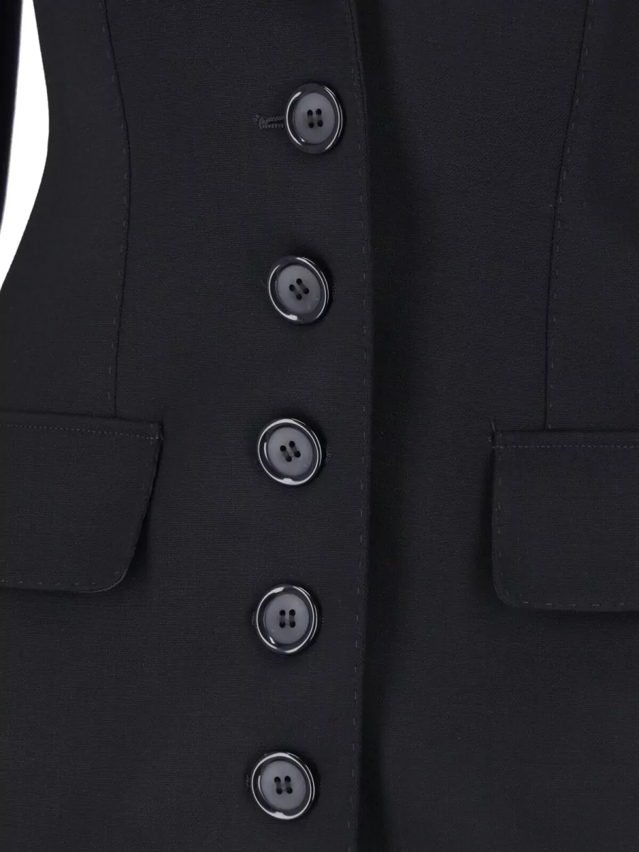 Dolce&Gabbana Virgin Wool Single Breasted Suit Jacket