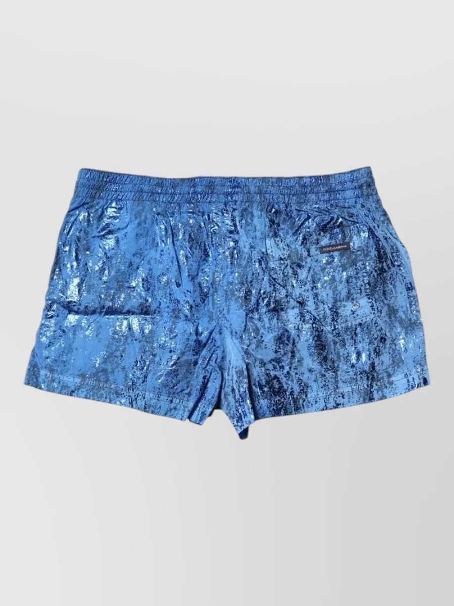 Dolce&Gabbana Printed Beach Shorts