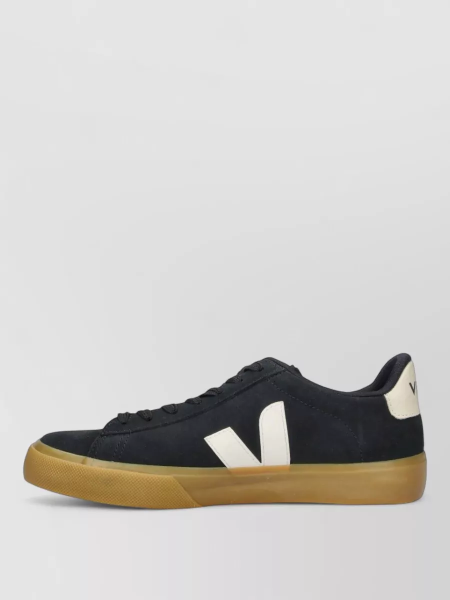 Veja Suede Low Top Lace-Up Sneakers