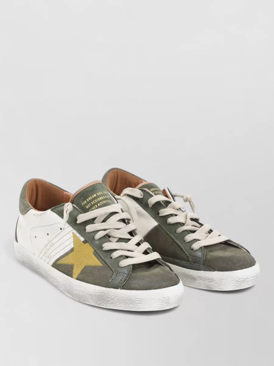 Golden Goose leather low-top sneakers